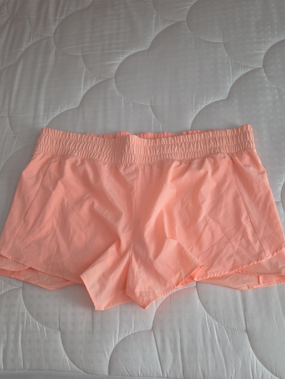 Avia Peach Elastic Waist Running Shorts